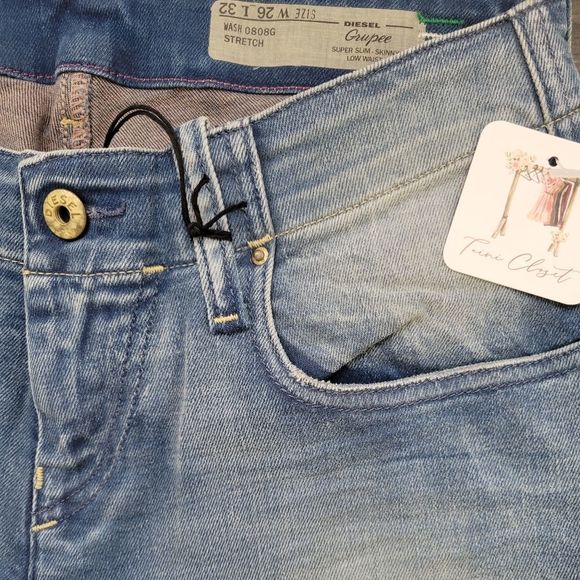 Diesel Jeans Grupee Super Skinny - Picture 5 of 8